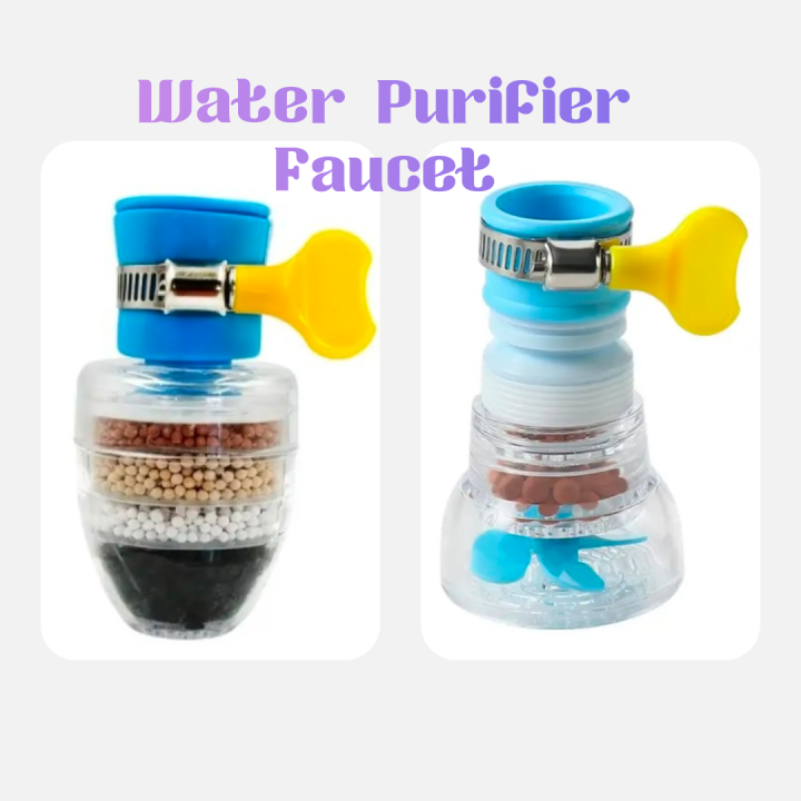 ( 02 types) Good Quality Kitchen Tap Water Purifier Home Activated ...