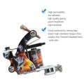 Dragonhawk Tattoo Machine Kit Complete Beginner Mini Power Supply Tattoo Gun Full Set Supplies With Long Needles. 