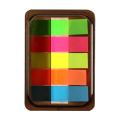 (2 Pcs Set) Creative Colorful Sticky Notes.