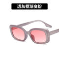 Europe and the United States small face sunglasses small box white square street shooting Korean wave new sunglasses.. 