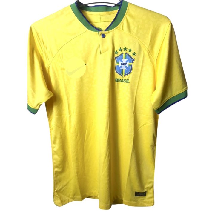 Brazil Worldcup Jersey Home Kit Fan Version Qatar 2022 Short
