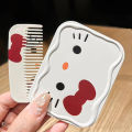 Sanrio Hello Kitty Portable Folding Makeup Mirror With Comb Make Up Mirrors Gift SUPER BABY. 