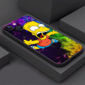 Case For Apple iPhone 11 13 15 14 Pro Max 12 Mini 7 8 Plus XR X XS SE 6 6S Black Soft Shell Phone Cover TPU Funny Homer Simpson. 