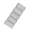 Fine Thread Coupling Nuts, Hex Coupling Nut Rustproof 20PCS for Bolt Stud Connection. 