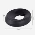 LI Motorcycle Helmet Stand, Round Helmet Donut Ring Service Pad, PU Helmet Support Donut Ring, Portable Helmet Support For Motorcycle Electric Bicycle ATV Scooter.