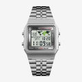Skmei sports fashion stainless steel digital countdown waterproof watch for men 1338. 