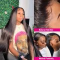 13x4 Bone Straight Lace Front Wig 30 40 Inch Lace Front Human Hair Wigs For Women 13x6 Brazilian Hair Wigs 360 Lace Frontal Wig. 