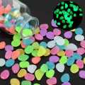 25_Pieces Radium Stone Colorful Luminous Glowing Pebbles. 