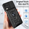 For OPPO Realme 8 5G Case Magnetic Car Holder Ring Shockproof Armor Back Cover For Realme 8i 8 Pro C20 C11 Stand Phone Cases. 