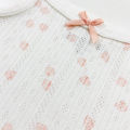 Infant and Toddler Girl Baby Sleeveless Cotton Romper Bodysuit From Levin. 
