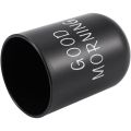 Home Bathroom Toothbrush Toothpaste Holder Round Washing Tooth Cup Pp Drinking Glass Tooth Mug Traveling Camping Black.