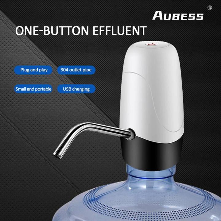 Aubess Water Bottle Pump USB Charging Automatic Electric Water ...