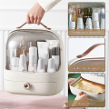 Makeup Organizer Skincare Organizers Cosmetic Display for Vanity, Make Up Organizers and Storage with Brush Holder.