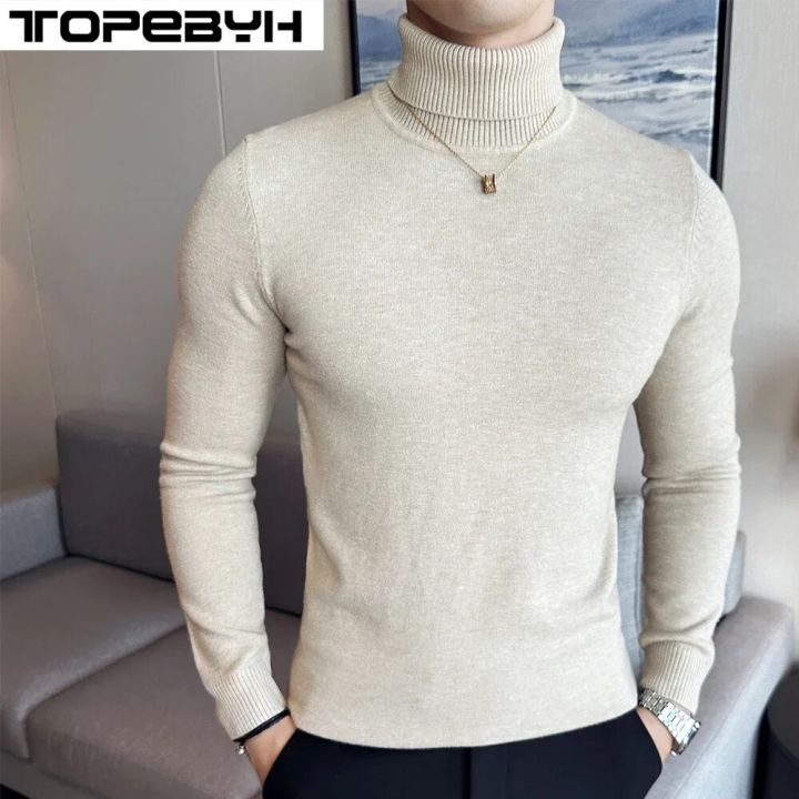 Men's%20Winter%20High%20Neck%20Knit%20Sweater%20Slim%20Fit%20Long%20Sleeve%20Pullover%20Solid%20Color%20Tops%20Mens%20Clothing%20-%20Image%202