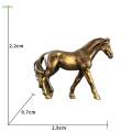 Zinc Alloy Horse Statue Decoration Chic Gift Figurines for Landscape Pavilion Festivals.