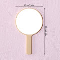 Vanity Mirror with Handle Hand Mirror SPA Salon Compact Mirrors Cosmetic Mirror for Women Handheld Makeup Mirror Square Makeup.