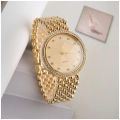 Stainless Steel Female Clock Ladies Fashion Casual Quartz Watch Women Watches-3221W. 