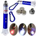 Laser Pointer LED Light Key Ring - Funny Cat Play Toy - 3 in 1 Best Entertainment Tool For Kids. 