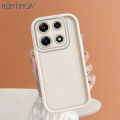 Hontinga for Infinix Note 30 Pro Back Cover Luxury Ladder Soft Camera Protection Rubber Phone Case. 