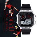【Hengli jewelry story】Sun Yingsha Wang Chuqin Electronic Watch Party Sports Wristwatch with Alarm Clock and Chronograph. 