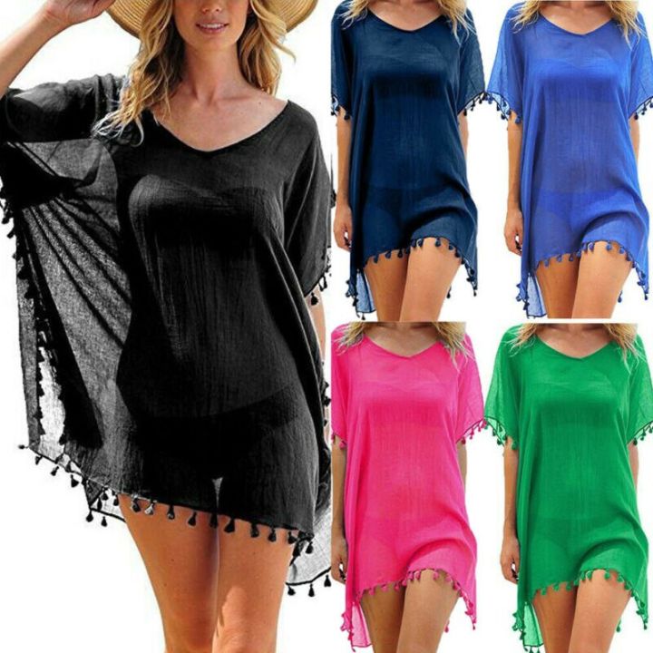 2020%20Hot%20Fashion%20Women%20Bikini%20Cover-Ups%20Dress%20Swim%20Summer%20Beach%20Bathing%20Swimsuit%20Baggy%20Tunic%20Tops%20T-Shirt%20Women%20Cotton%20Blouse%20-%20Image%204