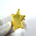 Custom Metal Badge, Six Pointed Star High Quality Brooch, Backpack Badge, Icon/Photo/Logo Metal Pin, 3d Hard Enamel Soft Enamel. 