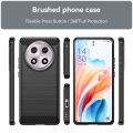 xprmy for Oppo A2 Pro Soft Carbon Fiber Brushed TPU Case Cover.