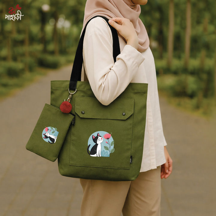Trendy%20DTF%20Canvas%20Tote%20Bag%20with%20Matching%20Pouch%20(Pencil/Cosmetic)%20%E2%80%93%20Black%20-%20Image%2010