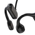 BL09 Bone Conduction Headphones Sports Wireless Earphones With Built-in Mic Sweat Resistant Headset For Running Cycling Workouts. 