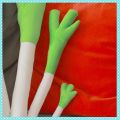 42cm New Hatsune Miku Cosplay Chinese Green Onion Shallot Scallion Short Plush Stuffed Toys Dance Props Animation Kid Girl Gifts. 