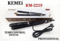 Kemei KM-2219 Ceramic Electric Hair Straightening Iron Infrared Hair Straightner. 