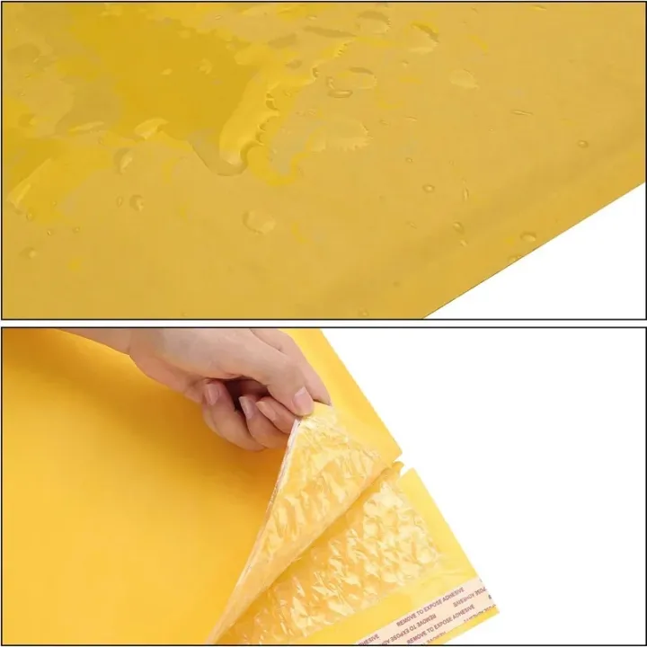100pcs%20Kraft%20Paper%20Bubble%20Envelopes%20Padded%20Mailers%20Shipping%20Envelope%20self%20seal%20Shipping%20Packaging%20Bag%20Courier%20Storage%20Bags%20-%20Image%204