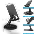 T701-Mobile stand A Folding Lifting Bracket--360° Rotatable Foldable Phone Holder Carbon Steel plate By Clean Tech. 