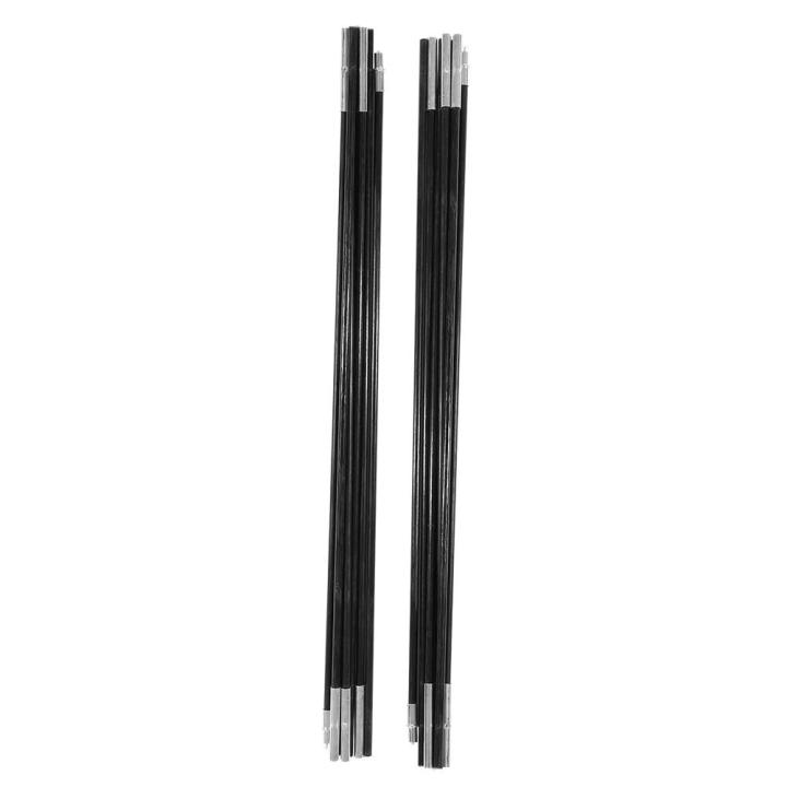 VGEBY 1 set van 2 stuks glasvezel tentstokken, reservestangen, steunframe camping