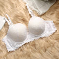 White Soft Net Foam Bra for Women and Girls - Comfortable and Supportive. 