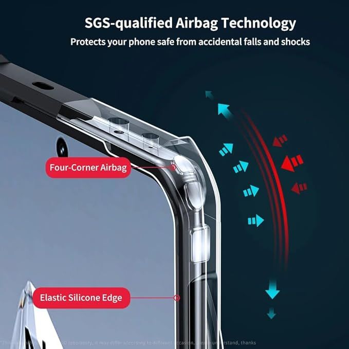 ONE%20PLUS%2012%20Protective%20Black%20Border%20Crystal%20Clear%20Xundd%20Mobile%20Back%20Case%20Cover%20-%20Image%202