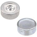 Solid 72Pcs 15MM Stainless Steel Fastener Snap Press Stud Button for Marine Boat Canvas with Punching Set Tool Kit Silver. 