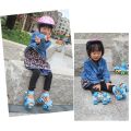 Adjustable Size Children Roller Skates Skating Shoes Double Wheels Skates. 