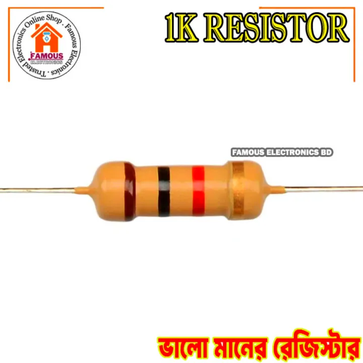 50PCS%201K%20Resistor%201K%20Ohm%20Carbon%20Film%20Resistor%201K%201/4W%20Resistance%200.25%20Watt%205%25%20Tolerance%20Fixed%20Resistors%20For%20Passive%20Components%20Parts%20-%20Image%204