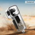 For DJI Osmo Pocket 4 Gimbal Camera 50m Diving Waterproof Case (Transparent). 