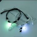 Fashion Luminous Beads Star Couple Bracelet For Women Men Charm Cat Flower Heart Key Lock Cross Matching Friend Bracelet Jewelry.