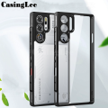 【FUPANG】For Redmagic 9 Pro Transparent Clear Armor Back Cover Full Protector Housing for Nubia Redmagic9 Red Magic 9 Pro Back. 
