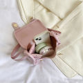 Kawaii Sanrio Kuromi Hello Kitty Cinnamorol Cambridge Bag Solid Color Versatile Underarm Bag Shoulder Bag Fashion Square Bags Mzea.
