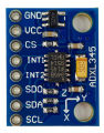 ADXL345 3 Axis Digital Accelerometer Module ADXL345 Acceleration Of Gravity Tilt Module 8 Pin Leads IIC/SPI Transmission Triple Axis Accelerometer Module I2C Interface ADXL345 Module. 