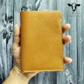 LEATHER PASSPORT COVER HOLDER LEATHER BLACK CC-201. 