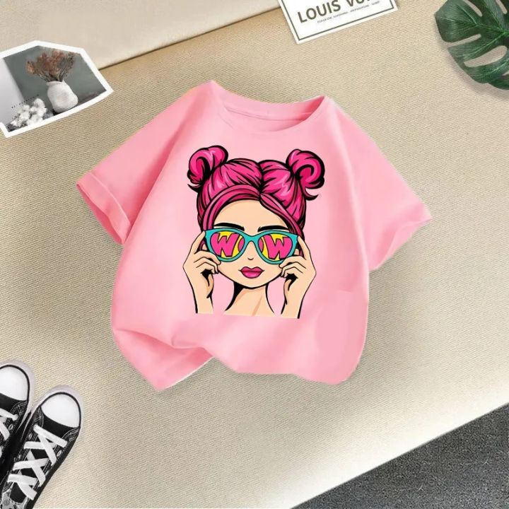Children's%20New%20T-Shirt%20Summer%20Children's%20Short-Sleeved%20T-Shirt%20Boys%20and%20Girls%20Casual%20Tops%20Boys%20and%20Girls%20Fashion%20Summer%20Tide%20-%20Image%204
