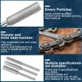 NAMUNY 18Pcs Diamond Chainsaw Sharpener Bits,3 Size Stone Chain Saw Chainsaw Sharpener Tool for Chain Saw Stone Jewelry Wood.