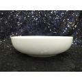 1 Pcs Ceramic Curry Bowl 8"Inch ( Solid Color And Milky White ) Export quality.