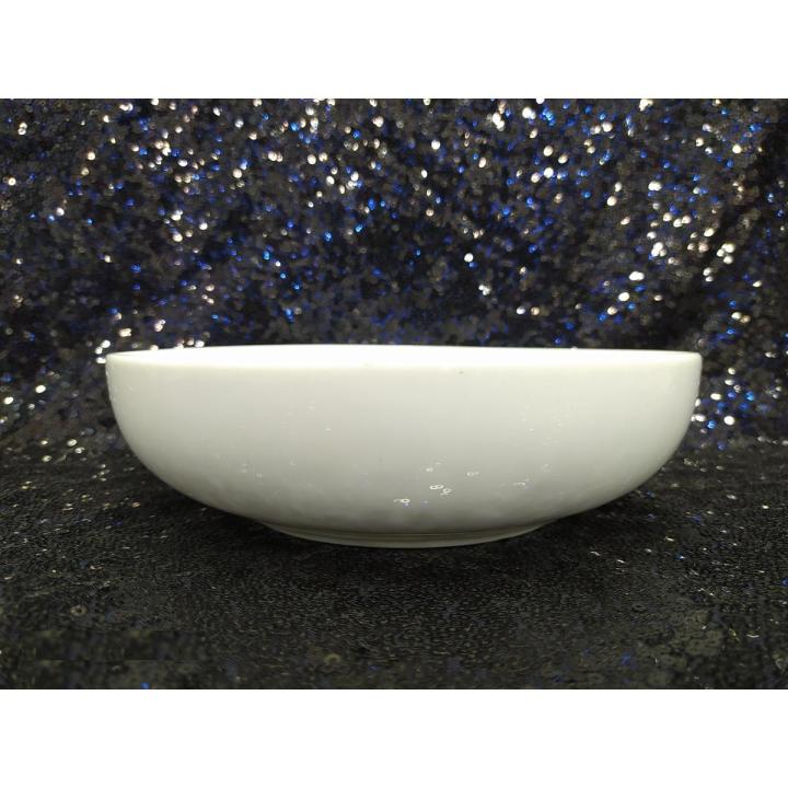 1 Pcs Ceramic Curry Bowl 8"Inch ( Solid Color And Milky White ) Export quality