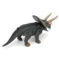NYT Remote Walking Dinosaur Triceratops Toy Model Eyes Light Up Sound Kids Gift -. 
